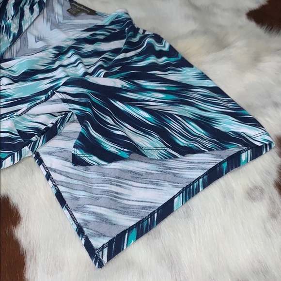 TOMMY BAHAMA Tropical Navy Teal Maxi Dress - Picture 4 of 6